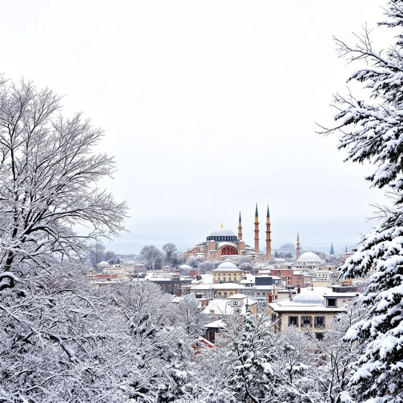 İstanbul'a Kar Yağışı Yaklaşıyor! AKOM'dan Kritik Uyarı Geldi: Kuvvetli Kar Bekleniyor!