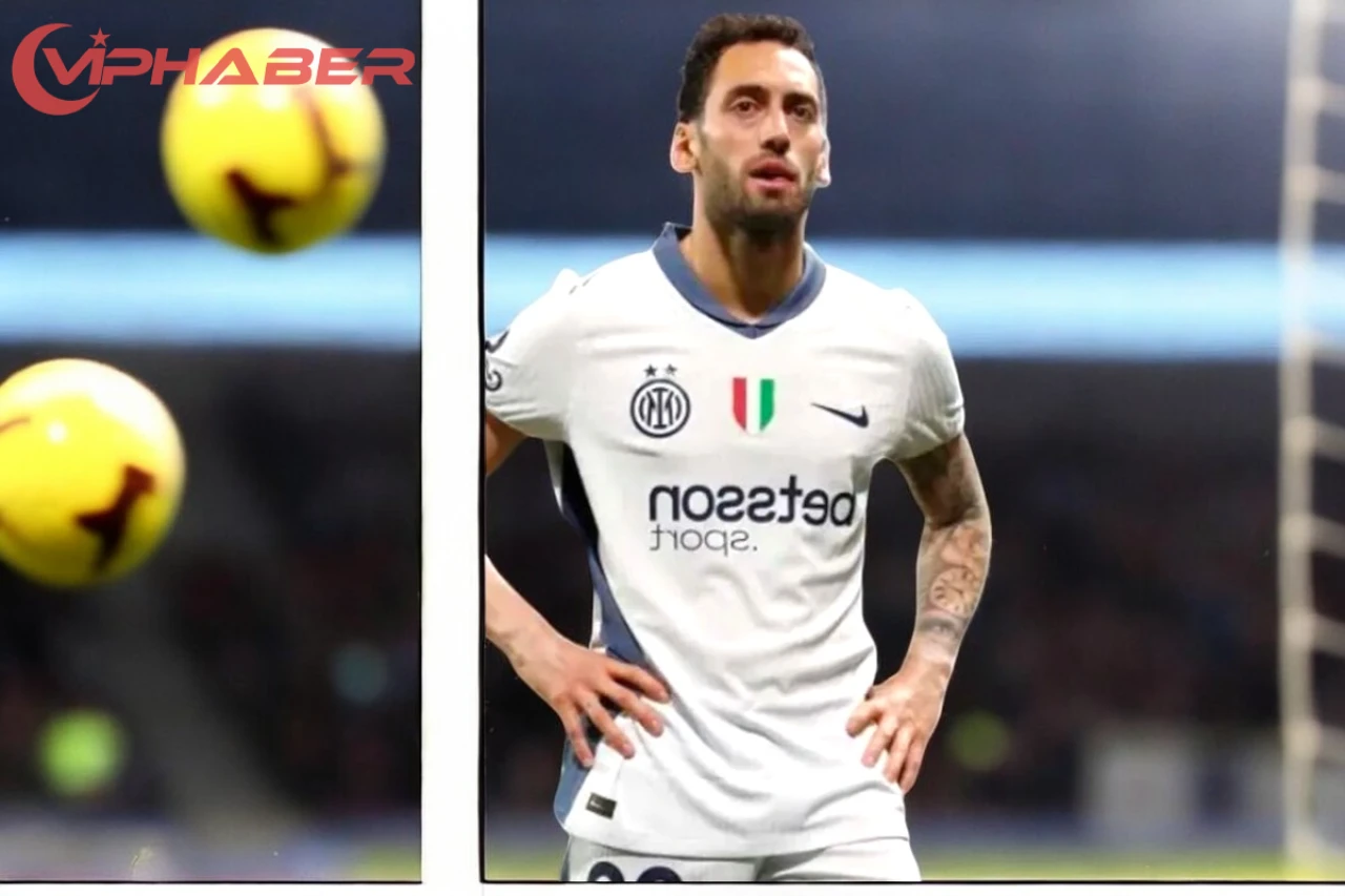 Inter maçında Hakan Çalhanoğlu'na tribünden gelen megafon sesi paniğe sebep oldu!