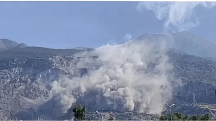 Hatay'da Yankılanan Patlama Sesleri Bölge Sakinlerini Endişelendirdi